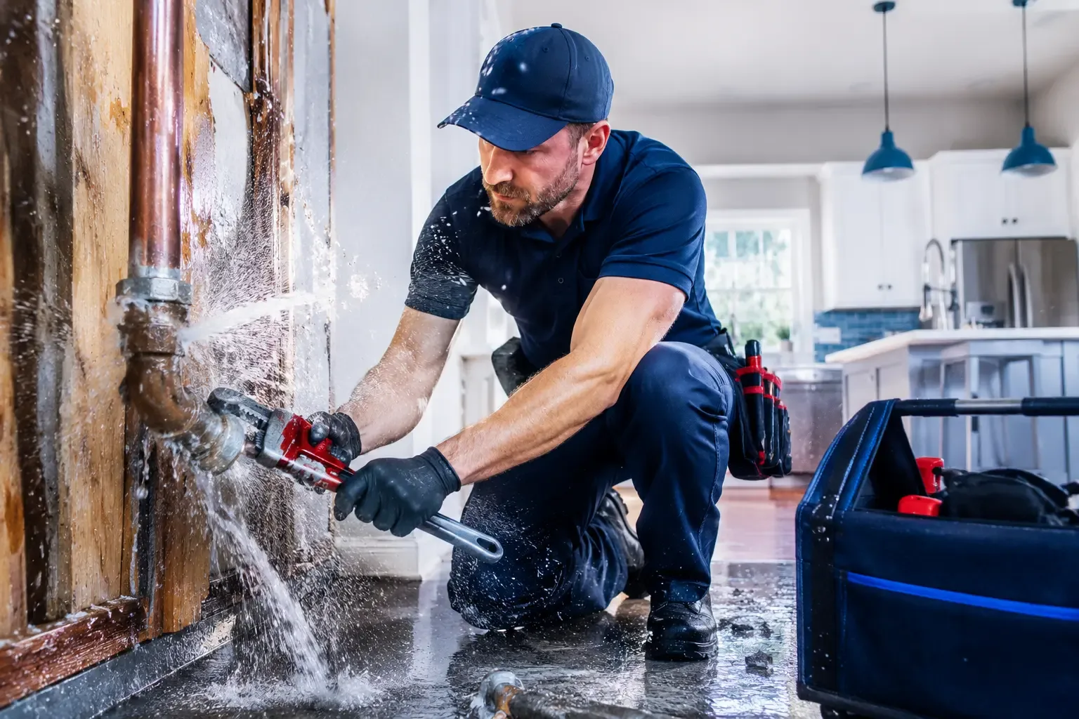 Local emergency pipe repair professionals in New Knoxville, OH